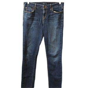Lucky Brand Lolita Skinny 8/29R Jeans Medium Dark Wash Stretch Slim Fit Denim St